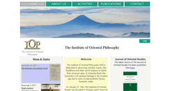 Desktop Screenshot of iop.or.jp
